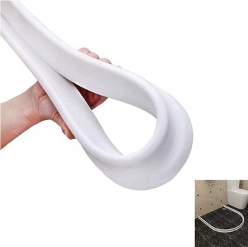 СИЛИКОНОВАЯ УПЛОТНИТЕЛЬНАЯ ЛЕНТА ДЛЯ ПОРОГА ВАННОЙ 1М