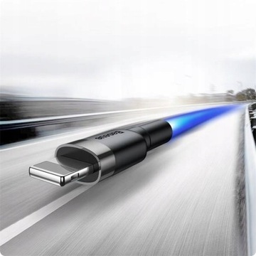 USB-кабель Baseus Kevlar Lightning для iPhone 2.4A, 1 м
