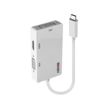 Adapter Lindy Usb Type C To Triple Display - 43273