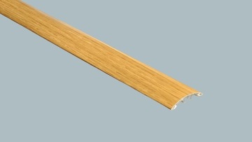 Пороговая планка 32мм АЛЮМИНИЙ Effector A66 с уплотнителем ДУБ КОНЬЯК 93см