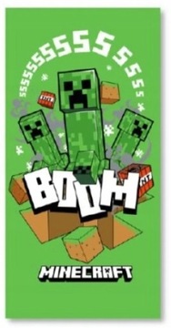 Ręcznik plażowy Minecraft 70 x 140 cm