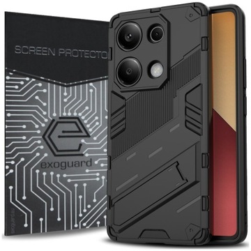 ETUI PANCERNE + SZKŁO do XIAOMI REDMI NOTE 13 PRO (4G) / POCO M6 PRO (4G)