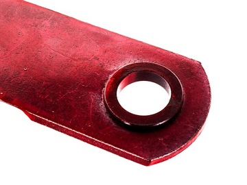 Нож кормоуборочного комбайна 175х50х4,5мм, универсальный, гладкий