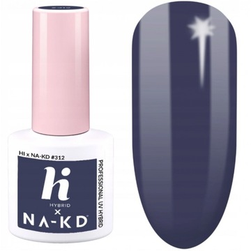 Lakier hybrydowy hi hybrid Niebieskie 5 ml 312