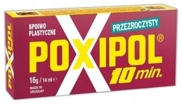 POXIPOL Klej PRZEZROCZYSTY Transparentny 16g