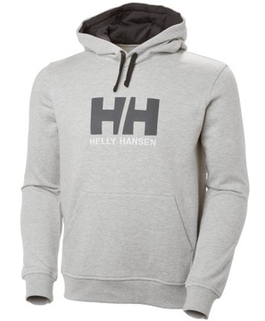 Bluza z kapturem Helly Hansen Logo Hoodie rozm L, szara
