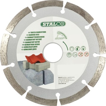 Tarcza diamentowa STALCO segmentowa 115 mm S-30011