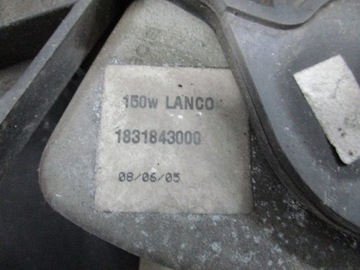PEUGEOT 407 04-11 HDI VENTILÁTOR CHLADIČ MODUL 183184300