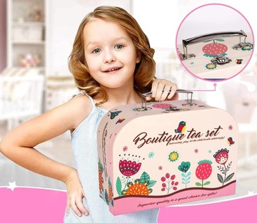 КОФЕ ЧАЙНЫЕ ЧАШКИ МЕТАЛЛИЧЕСКИЙ ПОДДОН НА 15 ПРЕДМЕТОВ ЗАКРЫТАЯ КОРОБКА