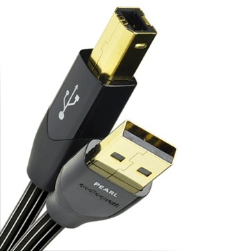 Audioquest Pearl USB — кабель USB A-B — длина 1,5 м
