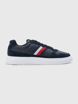 Skórzane Męskie Sneakersy Lightweight Tommy Hilfiger Granatowy 43