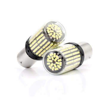 PY21W LED 144 SMD 4014 BAU15S 1156 CANBUS БЕЛЫЙ