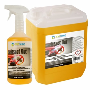 ECO SHINE INSECT OUT środek do usuwania owadów 1L