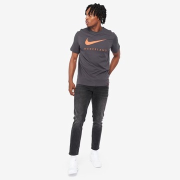 Koszulka z krótkim rękawem NIKE szary T-shirt r. M