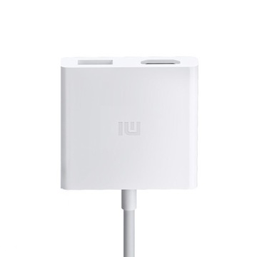 ADAPTER 2w1 USB-C do HDMI Type-C do USB 4K 1080P