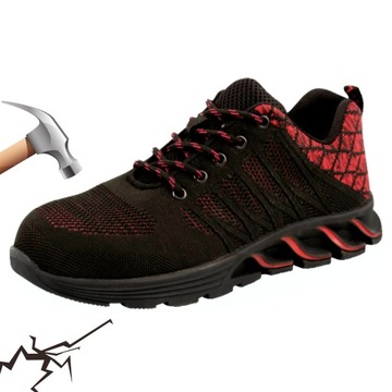 BUTY PÓŁBUTY ADIDASY DO PRACY SPORTOWE LEKKIE ODDYCHAJĄCE PODNOSEK r.42