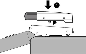 ПЕТЛЯ НАХОДНАЯ BLUM 71B3550 БЕСШУМНОЕ ЗАКРЫТИЕ