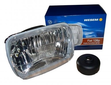 Reflektor lampa Fiat 126p R2 Wesem MRU