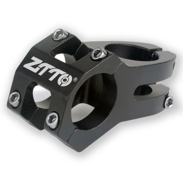 Wspornik kierownicy roweru MTB czarny
