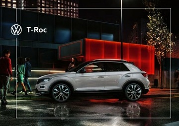 Volkswagen Vw T-Roc 11 2020 prospekt m 2021 polski