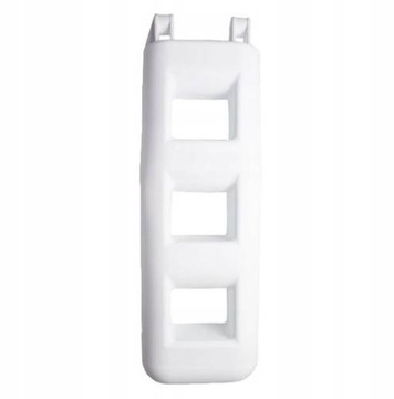 ODBIJACZ DRABINKA 3 STOPNIE MAJONI 29x12x75 BIAŁY