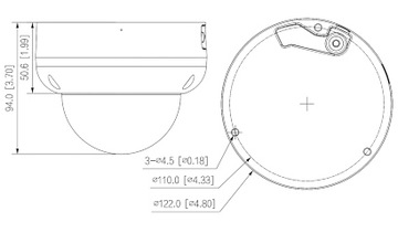 ВАНДАЛЬНАЯ IP-КАМЕРА IPC-HDBW3441R-AS-P-0210B-