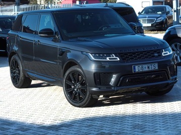 Land Rover Range Rover Sport II SUV Facelifting 5.0L V8 S/C 525KM 2021 Range Rover Sport p525 V8 HSE Dynamic Stealth Full Wentyle Dociąg Pixel ACC, zdjęcie 24