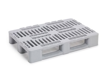 Paleta plastikowa EURO 1200x800 H1 bezpieczna (GS) 13 sztuk DOSTAWA GRATIS