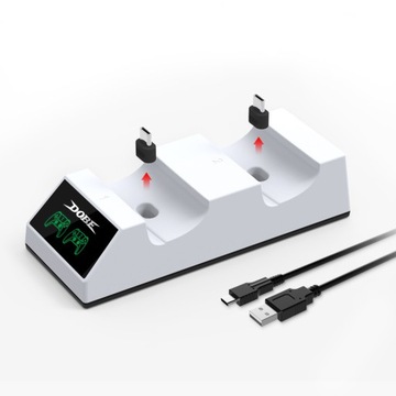 ЗАРЯДНОЕ УСТРОЙСТВО ЗАРЯДНАЯ ДОК-СТАНЦИЯ ДЛЯ 2x PAD PS5 4