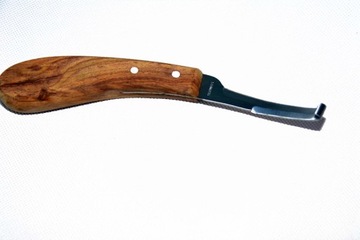 НОЖ ДВУХСТОРОННИЙ ДЛЯ НЕРЖАВЕЮЩИХ КОПЫТ И КОРРЕКЦИИ ОБРУЧКОВ