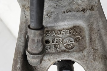 ZAVĚŠENÍ PRAVÉ ZADNÍ MERCEDES-BENZ C (W205) A2055467480 3.0L GASOLINE