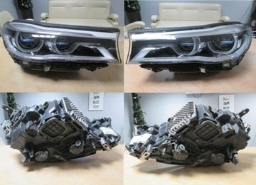 BMW 7 G11 G12 LAMPA PRZÓD LEWA PRAWA LASER LED KPL
