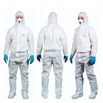 KOMBINEZON OCHRONNY C110 TYP 5 / 6 OXYCHEM wełna azbest malarski r. S