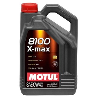 104533 Olej Motul 8100 X-Max 0W-40, 5 L