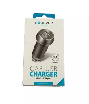 ŁADOWARKA SAMOCHODOWA FOREVER PCC-04 2XUSB 3.1A