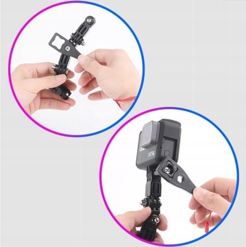 КОМПЛЕКТ ДЛЯ КРЕПЛЕНИЯ НА ШЛЕМ GOPRO SJCAM EKEN