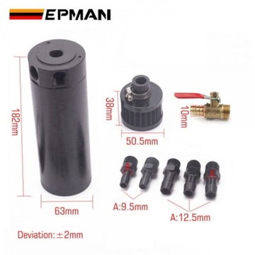 EPMAN OIL CATCH TANK продолговатый масляный бак V5 с фильтром