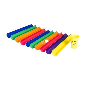 Pipeline Kit Gry grupowe Pipeline Challenge dla dorosłych Pole 10 Half Pipes