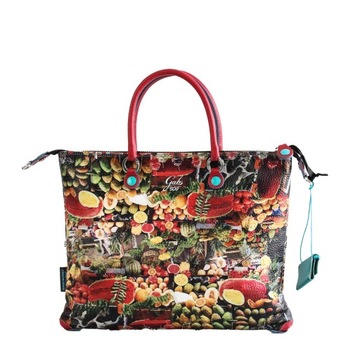 Gabs Bag G3 Plus M Fruti Passion Handbag Leather Multicolored Woman