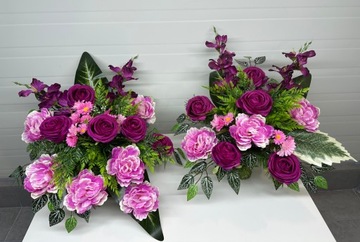 ИСКУССТВЕННАЯ КОМПОЗИЦИЯ ДЛЯ МОГИЛ, КЛАДБИЩА, VALUE PLUS ЦВЕТОЧНЫЙ ГОРШОК, КОМПЛЕКТ ПЛАТЬЯ