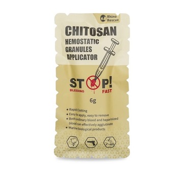 Rhino Rescue Chitosan Hemostatic Gauze Soluble Chitosan Quick Hemostatic