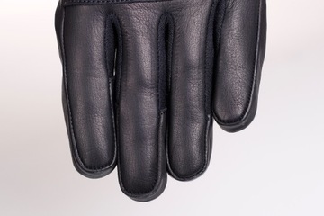 ПЕРЧАТКИ ДЛЯ МОТОЦИКЛА HUSAR MAVERIK КОЖАНЫЕ черные