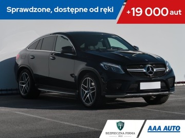 Mercedes GLE W166/C292 SUV 3.0 350d 258KM 2016 Mercedes GLE Coupe 350 d 4MATIC, Salon Polska