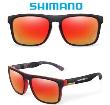 Shimano Sportowe OKULARY Przeciwsłoneczne Polaryzacyjne UV400