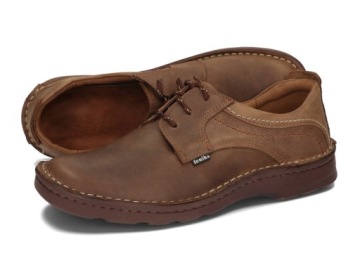 МУЖСКАЯ ОБУВЬ НАТУРАЛЬНАЯ КОЖА ВЕЛЮР 250 КОРИЧНЕВЫЙ 46