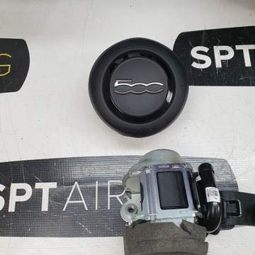 FIAT 600 DESKA KONSOLA PODUSZKI PASY AIRBAG