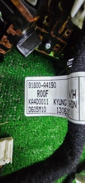 KIA CARENS IV OSVĚTLENÍ KABINY LAMPA POLSTROVÁNÍ KOMPLET 92800-A4XXX