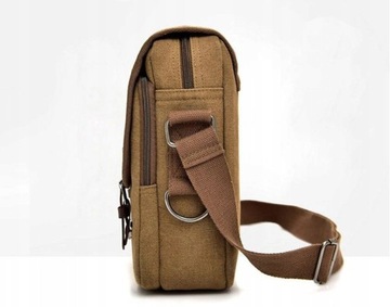 МУЖСКАЯ СУМКА С КЛАПАНОМ И ПРЯЖКОЙ КОРИЧНЕВАЯ ЧЕРНАЯ ВИНТАЖНАЯ СТИЛЬНАЯ СУМКА НА ПЛЕЧО