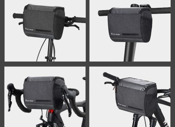Сумка на руль велосипеда Westbiking с держателем для телефона