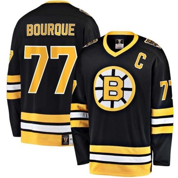 Boston Bruins Jersey Czarne koszulki hokejowe z długim rękawem dla fanów To